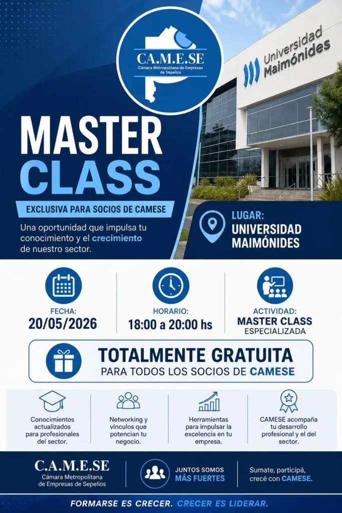master class en la universidad maimónides sobre Marketing en Ventas