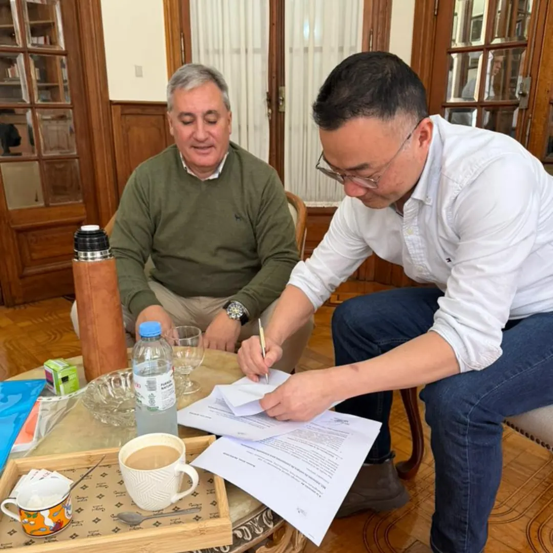 firma de convenio internacional