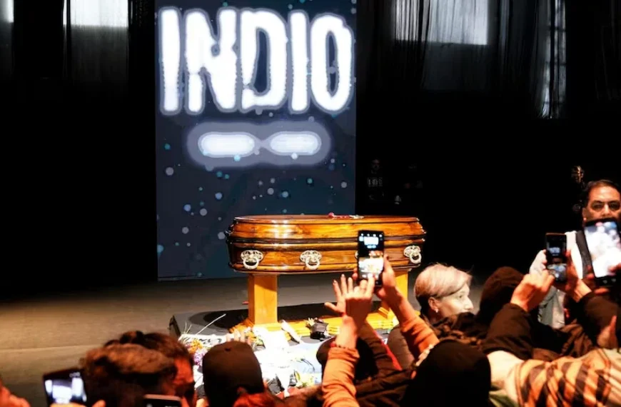 despedida al Indio Solari