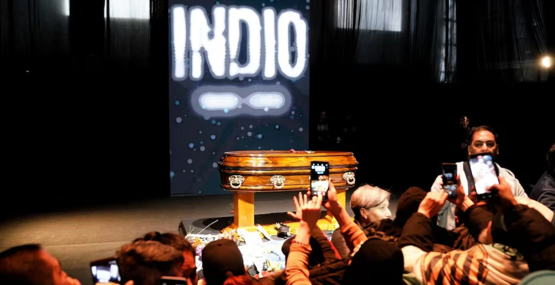 despedida al Indio Solari