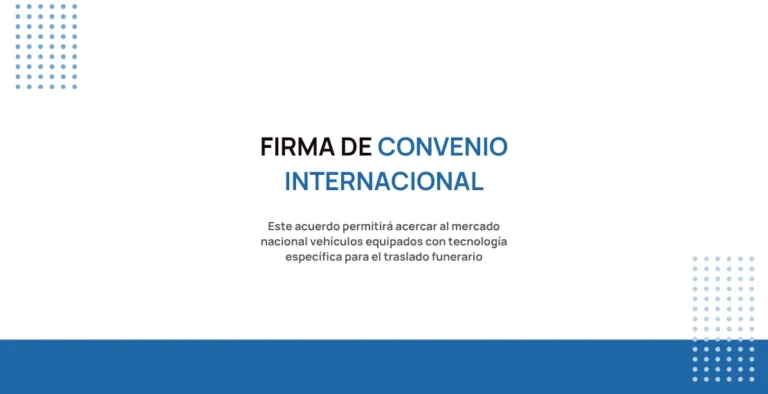 firma de convenio internacional