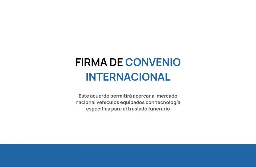 firma de convenio internacional