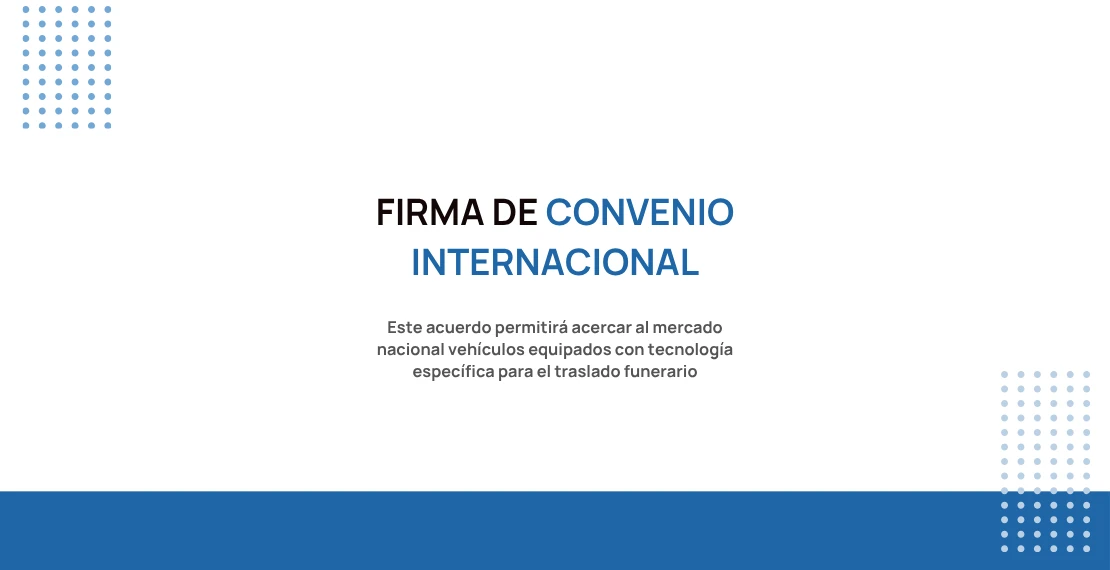 firma de convenio internacional