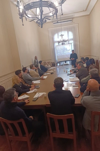 La actividad tuvo lugar en la sede de la Federación Gremial del Comercio e Industria de Rosario